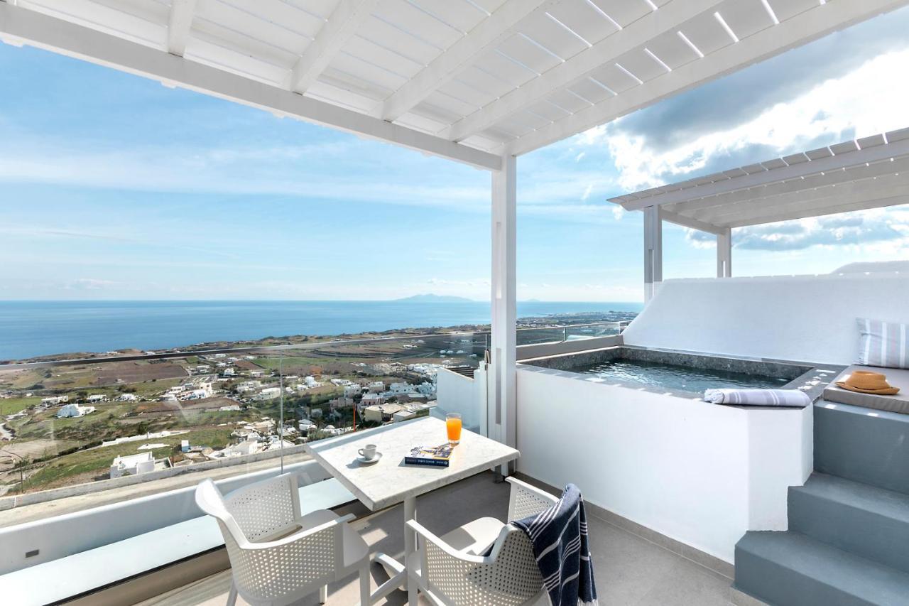 La Estrella 4 Suites With Sea View & 4 Prive Hot Tub Vourvoúlos Esterno foto
