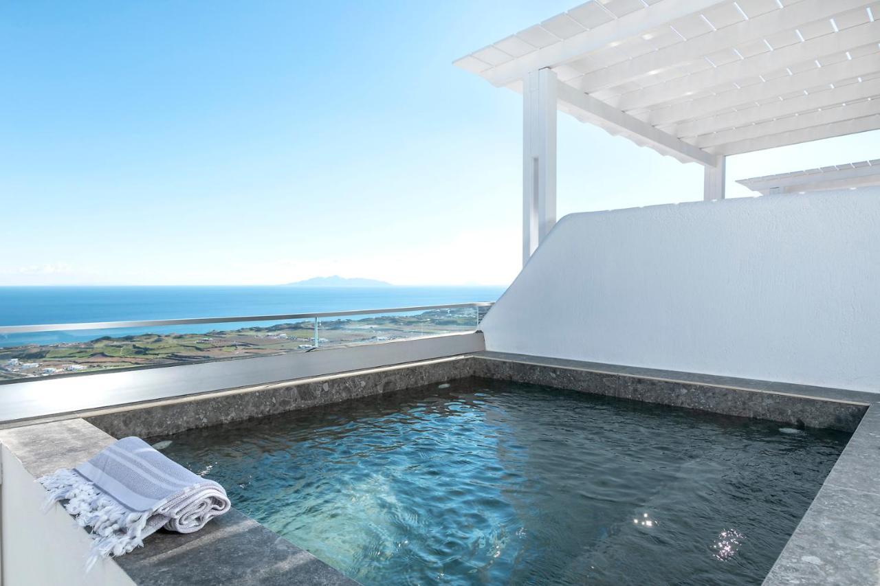 La Estrella 4 Suites With Sea View & 4 Prive Hot Tub Vourvoúlos Esterno foto
